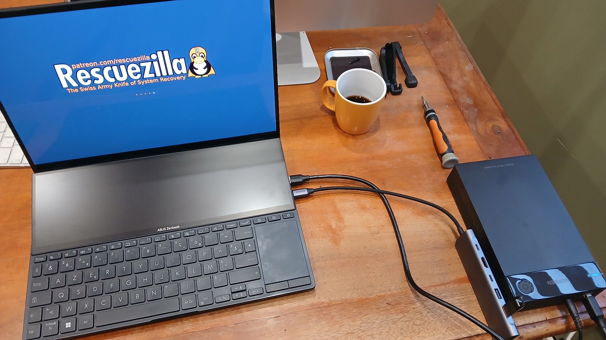 Récupération de données